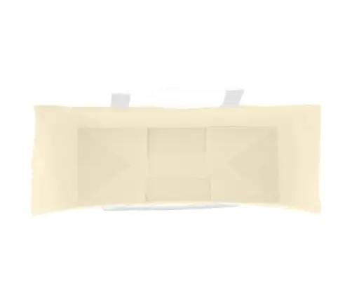 Paberkotid, 250 Tk, Käepidemetega, Kollane, 45X17X48 Cm