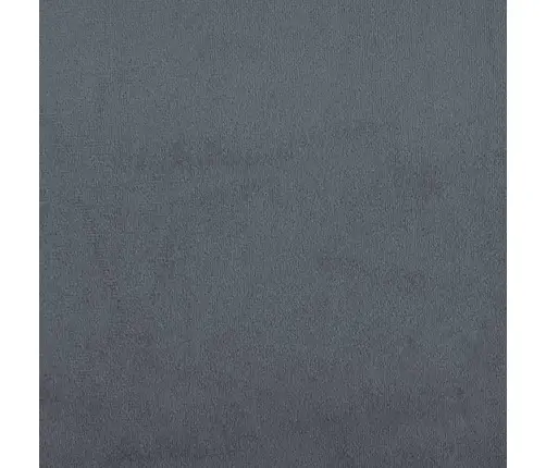 Atsperu Gulta Bez Matraci, Tumši Pelēka Samts, 160X210 Cm Vidaxl