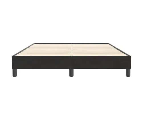 Box Vedruvoodi Ilma Madratsita Must 160X210 Cm Samet