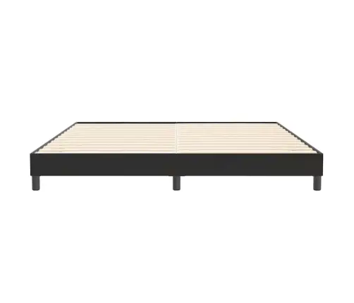 Box Spring Gulta Bez Matrača Melns 200X220 Cm Samts Vidaxl
