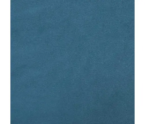 Atsperu Gulta Ar Matraci, Tumši Zils Samts, 140X210 Cm Vidaxl