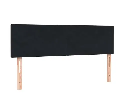 Kontinentaalvoodi Madrats Ja Led, Must, 160X210 cm Samet