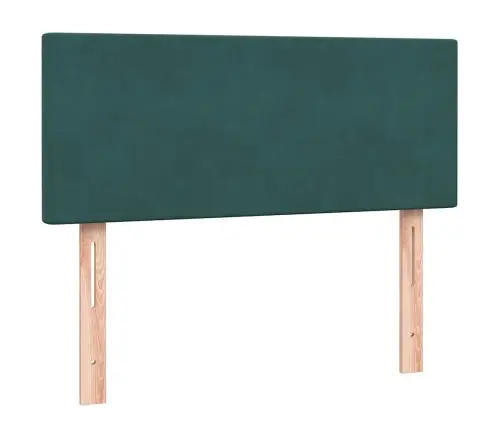 Kontinentaalvoodi Madrats Ja Led Tumeroheline 120X220 Cm Samet