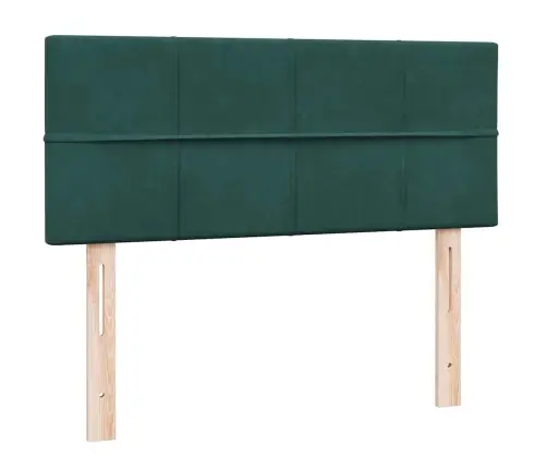 Kontinentaalvoodi Madrats Ja Led Tumeroheline 120X220 Cm Samet