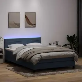 Atsperu Gulta Ar Matraci, Led, Tumši Pelēka Samts, 160X210 Cm Vidaxl Atsperu Gulta Ar Matraci, Led, Tumši Pelēka Samts, 160X210 Cm Vidaxl
