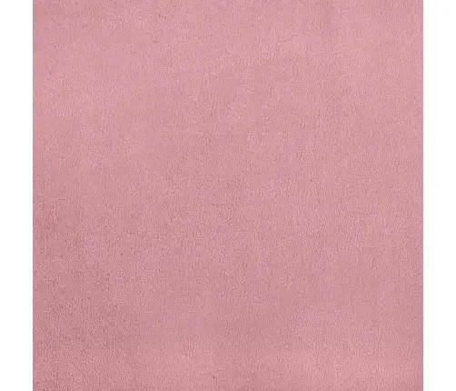 Lova Su Spyruoklėmis Ir Čiužiniu, Rožinė, 100X220 cm Aksomas