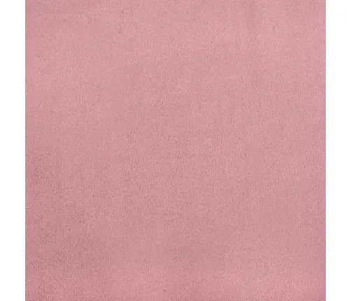 Atsperu Gulta Ar Matraci, Rozā Samts, 140X220 Cm Vidaxl