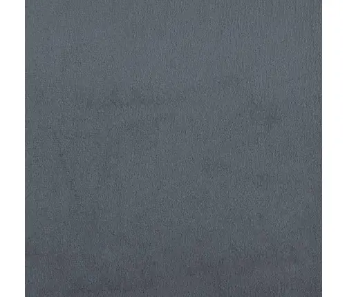 Atsperu Gulta Ar Matraci, Tumši Pelēka Samts, 160X210 Cm Vidaxl