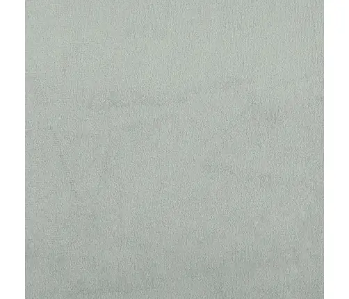 Atsperu Gulta Ar Matraci, Gaiši Pelēka Samts, 100X210 Cm Vidaxl