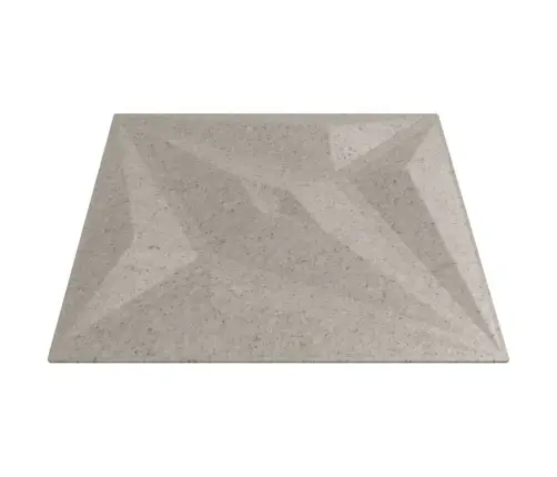 Sienas Paneļi 12 Gab. Betona Apdruka 50X50 Cm Xps 3 M² Zvaigzne Vidaxl
