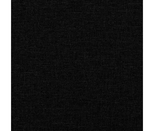 Šūpuļkrēsls Ar Kājsoliņu, Melns Audums Vidaxl