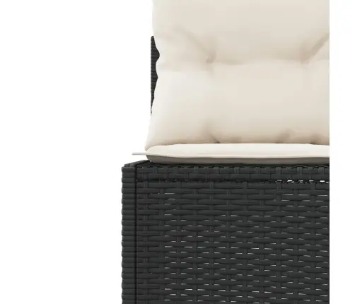 Dārza Dīvāns Ar Galdu, Matračiem, Pusapaļš, Pe Rotangpalma Vidaxl