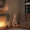 Led Kalėdų Eglutė Su Niekučiais 80 Led Šiltai Balta 120 Cm