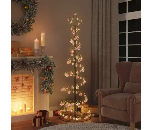 Led Kalėdų Eglutė Su Niekučiais 120 Led Šiltai Balta 180 Cm