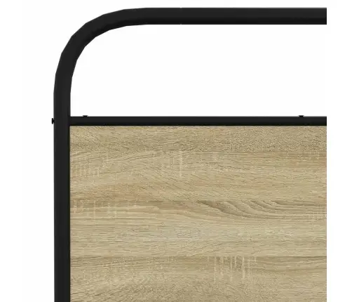 Lovos Rėmas Be Čiužinio, Sonoma Ąžuolo, 180X200cm Metalas