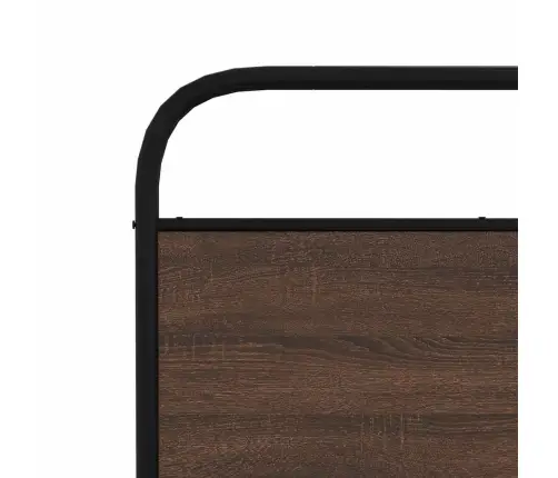 Gultas Rāmis Bez Matrača, Metāls, 180X200 Cm, Ozolkoka Krāsa Vidaxl