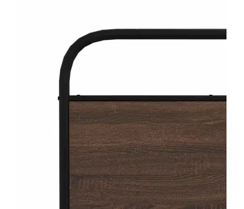 Lovos Rėmas Be Čiužinio, Rudas Ąžuolo, 180X200cm Metalas