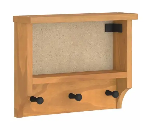 Seinale Paigaldatav Nagi Sandnes 45X12X35 Cm Täispuidust Mänd