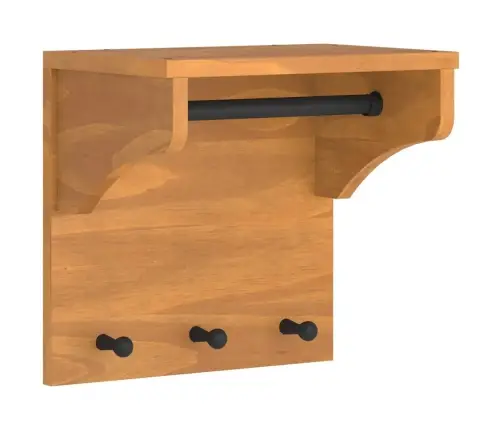 Pie Sienas Stiprināms Mēteļu Pakaramais Sandnes 43X30X42 Cm Vidaxl