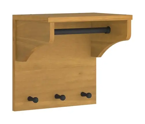 Pie Sienas Stiprināms Mēteļu Pakaramais Sandnes 43X30X42 Cm Vidaxl