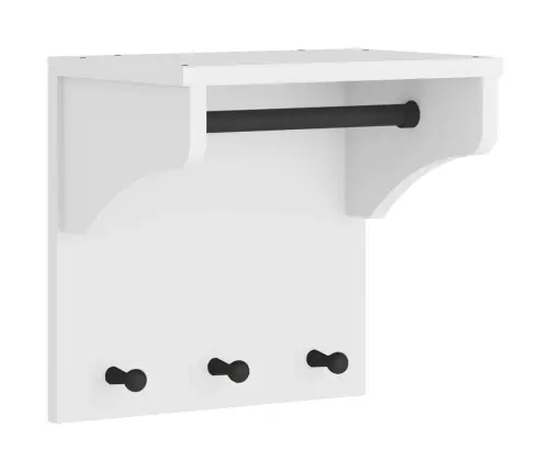 Seinale Paigaldatav Nagi Sandnes Valge 43X30X42 Cm