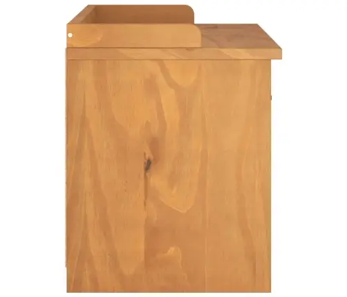 Gaiteņa Sols Sandnes 87X40X50 Cm Masīvkoka Priede Vidaxl