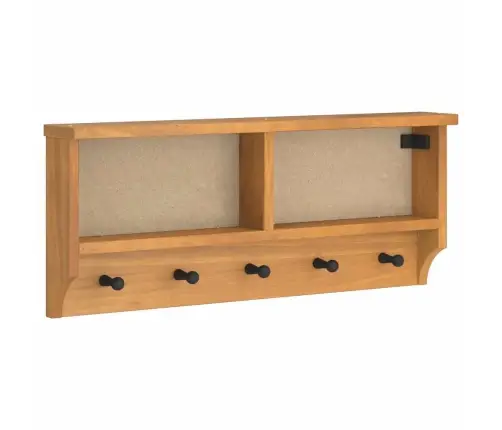 Pie Sienas Stiprināms Mēteļu Pakaramais Sandnes 87X12X35 Cm Vidaxl