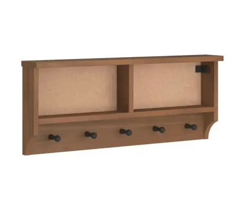 Pie Sienas Stiprināms Mēteļu Pakaramais Sandnes 87X12X35 Cm Vidaxl