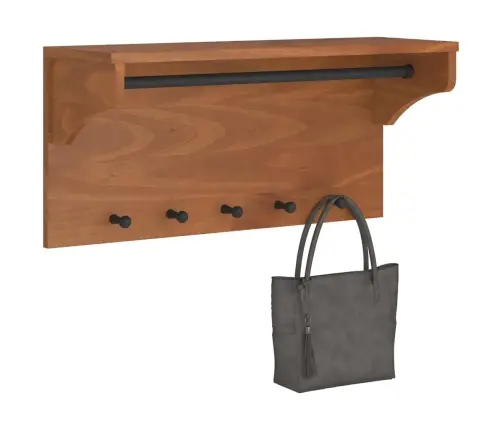 Pie Sienas Stiprināms Mēteļu Pakaramais Sandnes 87X30X42 Cm Vidaxl