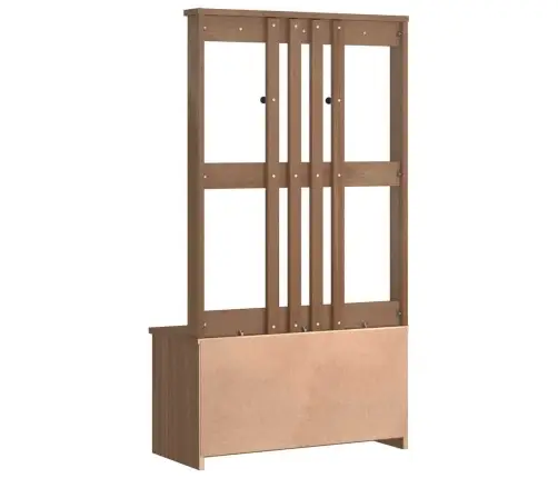 Halles Koks Sandnes 87X40X159,5 Cm Masīvkoka Priede Vidaxl