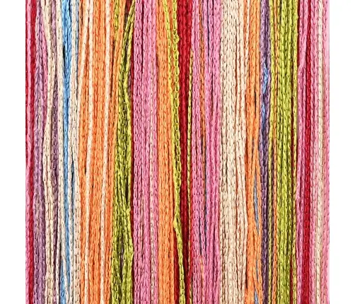 Virvelinės Užuolaidos, 2Vnt., 100X250cm Įvairių Spalvų