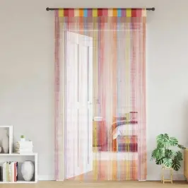 Virvelinės Užuolaidos, 2Vnt., 100X250cm Įvairių Spalvų