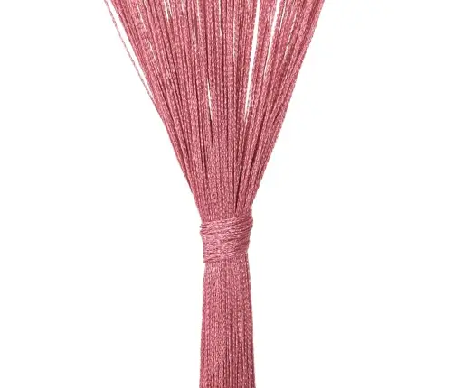 Nöörkardinad 2 Tk, Roosa, 140X250 Cm Nöörkardinad 2 Tk, Roosa, 140X250 Cm