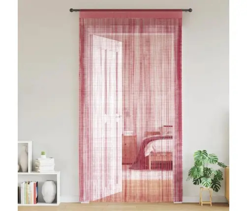 Nöörkardinad 2 Tk, Roosa, 140X250 Cm Nöörkardinad 2 Tk, Roosa, 140X250 Cm