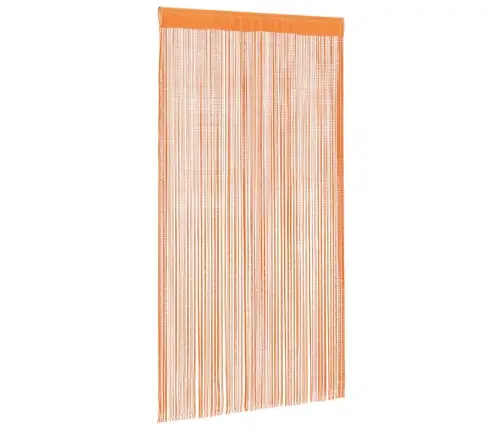 Bārkšu Aizkari, 2 Gab., 140X250 Cm, Oranži Vidaxl