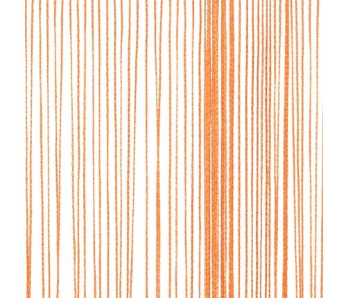 Bārkšu Aizkari, 2 Gab., 140X250 Cm, Oranži Vidaxl