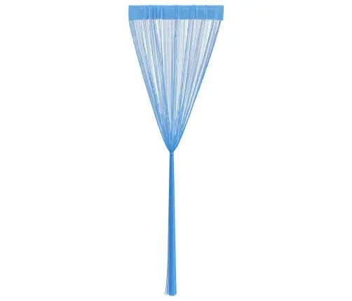 Bārkšu Aizkari, 2 Gab., 140X250 Cm, Gaiši Zili Vidaxl