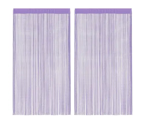 Bārkšu Aizkari, 2 Gab., 140X250 Cm, Violeti Vidaxl Bārkšu Aizkari, 2 Gab., 140X250 Cm, Violeti Vidaxl