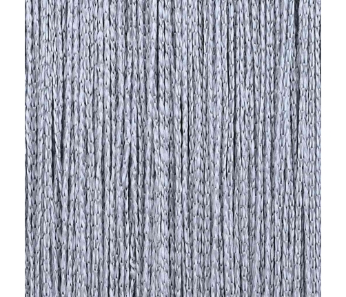Bārkšu Aizkari, 2 Gab., 100X250 Cm, Gaiši Pelēki Vidaxl