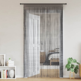 Nöörkardinad 2 Tk, Antratsiithall, 100 X 250 Cm