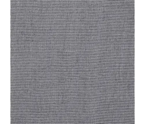 Voile Kardinad Rõngastihendiga 2 Tk Must 140X225 Cm