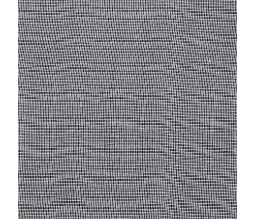 Voile Aizkari Ar Starplikām, 2 Gab., Melni, 140X260 Cm Vidaxl