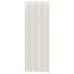 Voile Kardinad Rõngastega 2 Tk Kreem 140X260 Cm