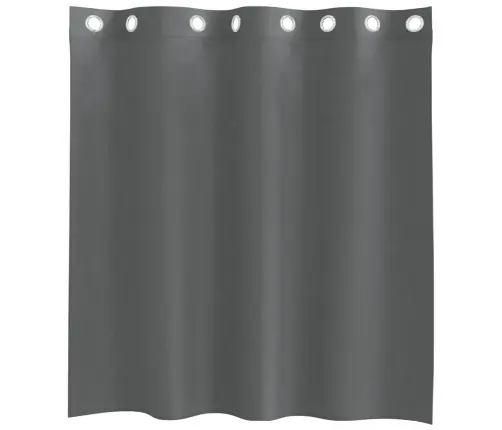 Rõngastihendiga Kardinad 2 Tk Tumehall 140X140 Cm Rõngastihendiga Kardinad 2 Tk Tumehall 140X140 Cm