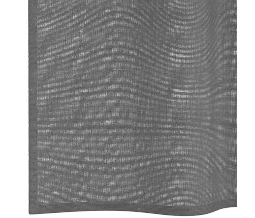 Rõngastihendiga Kardinad 2 Tk Tumehall 140X300 Cm Rõngastihendiga Kardinad 2 Tk Tumehall 140X300 Cm