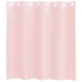 Rõngastihendiga Kardinad 2 Tk Heleroosa 140X140 Cm