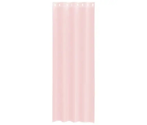 Voile Aizkari Ar Starplikām, 2 Gab., Gaiši Rozā, 140X260 Cm Vidaxl Voile Aizkari Ar Starplikām, 2 Gab., Gaiši Rozā, 140X260 Cm Vidaxl