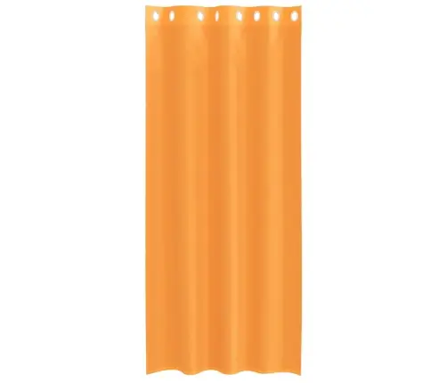 Rõngastihendiga Kardinad 2 Tk Oranž 140X245 Cm