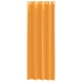 Voile Kardinad Rõngastihendiga 2 Tk Oranž 140X260 Cm
