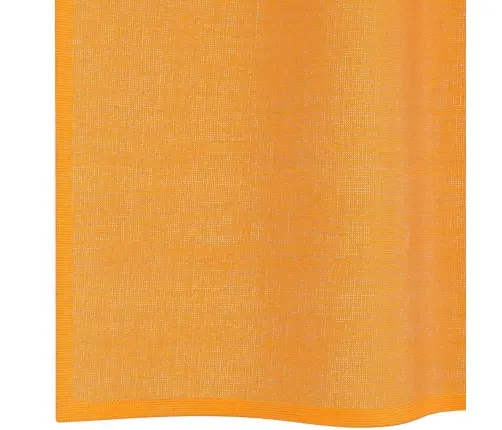Voile Aizkari Ar Starplikām, 2 Gab., Oranži, 140X300 Cm Vidaxl